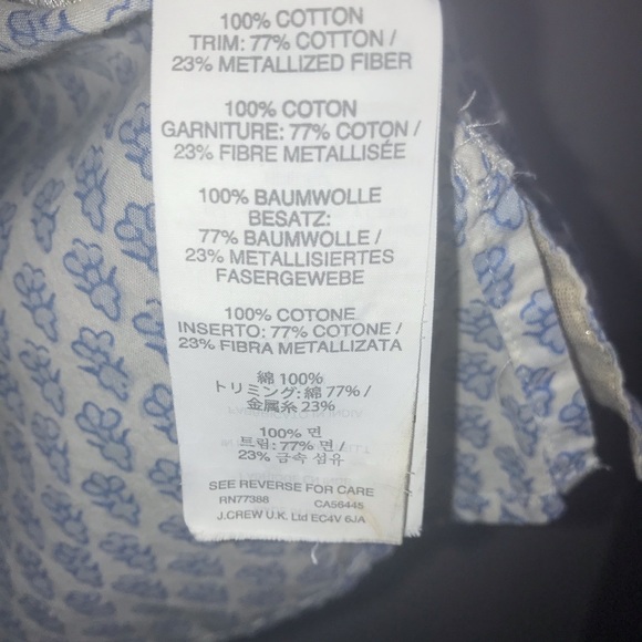 3/$20, Cute J.Crew Top w/ Gold Side Detail - Picture 4 of 8